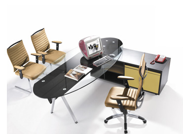 Office Desk|Glass Executive Desk|Office Furniture|Glass Executive Desk|玻璃班台|玻璃办公桌|玻璃办公台 CG-BLBT-21