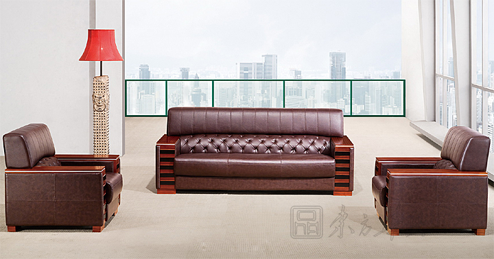 Office Sofa|Traditional Leather Sofa|Office Furniture|Traditional Leather Sofa|��Ƥɳ�� CG-CTZPSF-11