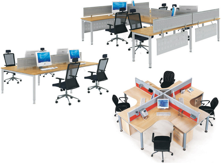 Office Desk|Steel Wooden Staff Desk|Office Furniture|Steel Wooden Staff Desk|办公台|办公桌