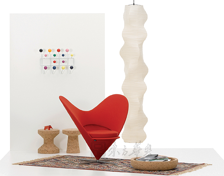 现代经典休闲椅|布面休闲椅|办公家具|潘顿心椅|心型休闲椅